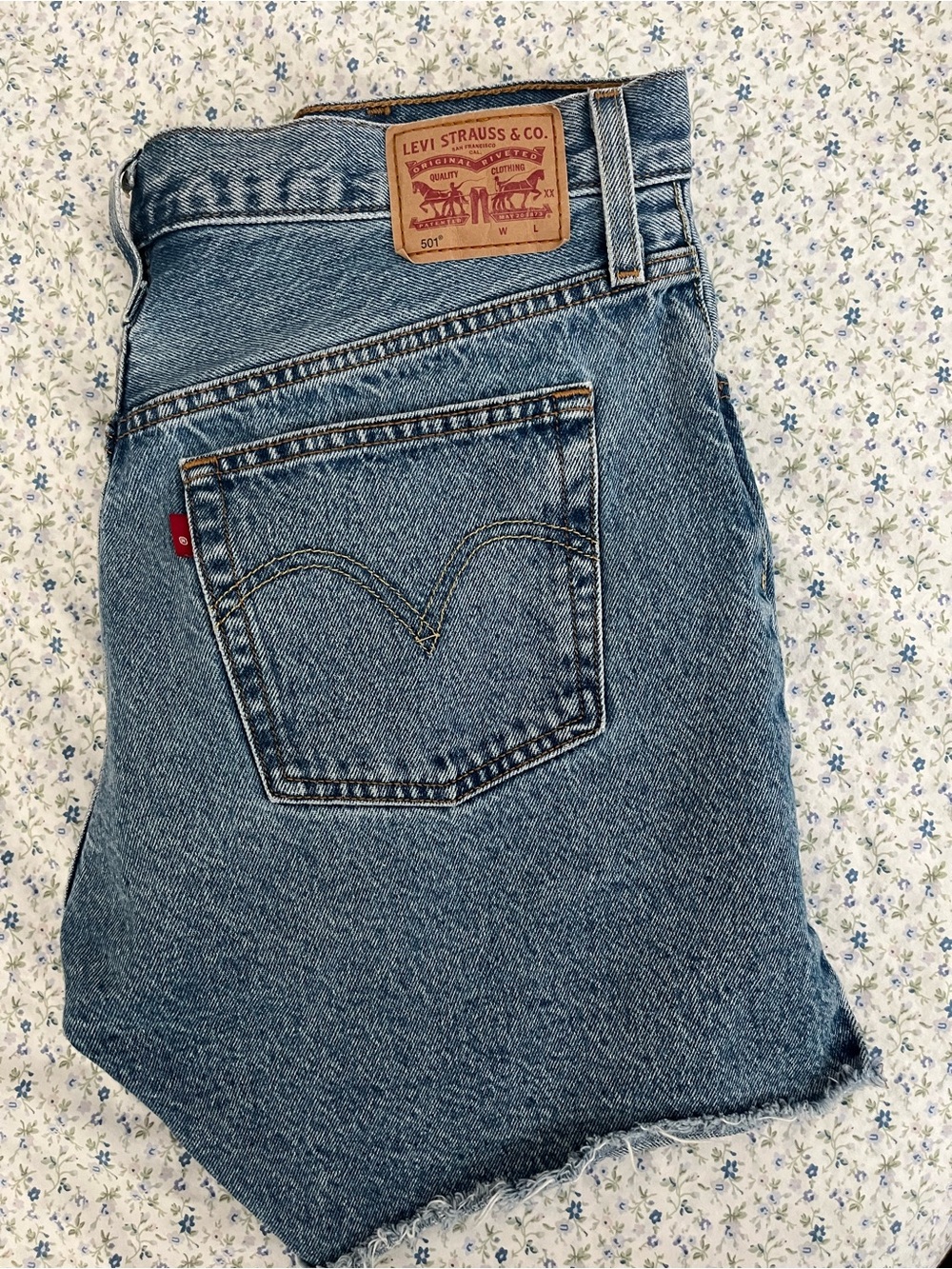 Women’s Denim Levi 501 Shorts